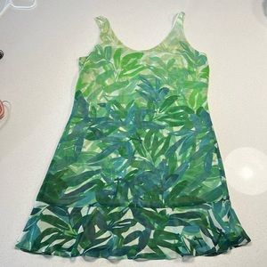 Cabi Castaway tropical print dress
